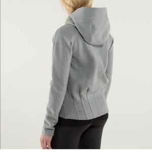 LULULEMON Happy Yin Year Hoodie Jacket  Heathered Medium Gray
